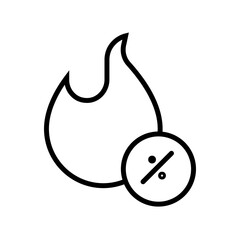 Aufkleber - Hot Deal Icon Perfect for Sales and Promotions Illustrations
