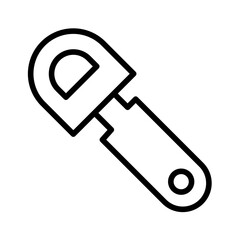 Poster - Bottle Opener Icon Ideal for Kitchen and Beverage Illustrations