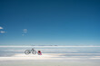 © Luis Herrera/Stocksy - wanderlust traveller on a bicycle