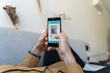 © Alba Vitta/Stocksy - Online shop Phone app