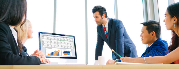 Poster - business data dashboard provide business intelligence analytic for marketing strategy planning snugl