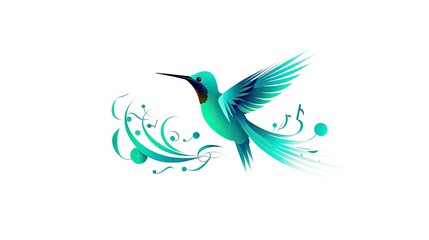 Wall Mural - illustration of a bird