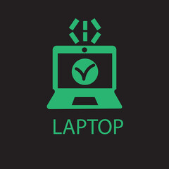 Sticker - Laptop Check icon 