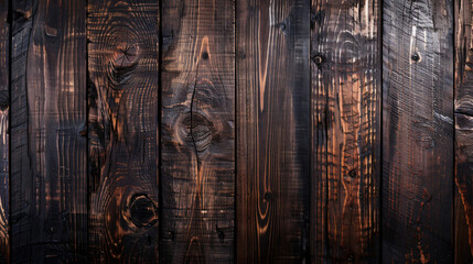 Aufkleber - Showing the beauty of  wood grain, burnt to perfection