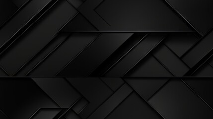 Wall Mural - Seamless pattern of geometric squares on a black background.