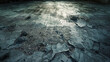 © CosmoJulia - Cracked floor in abandoned building, eerie and desolate with copy space