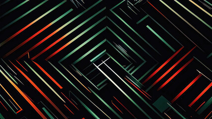 Wall Mural - Abstract dark geometric background, backdrop for design and product presentation,