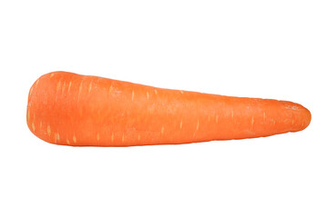 Wall Mural - carrot isolated on transparent with png.