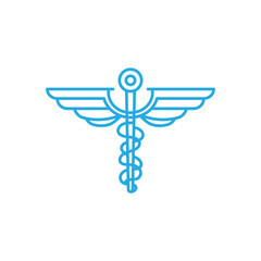 Poster - Caduceus logo icon