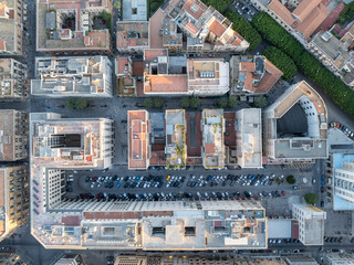 Canvas Print - Aerial View - Palermo, Italy