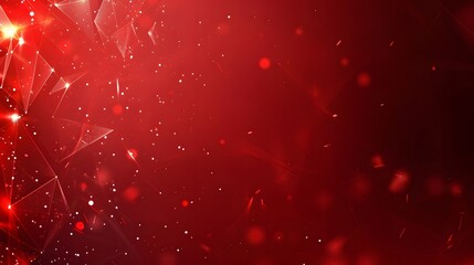futuristic black background with red light technology