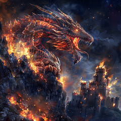 Wall Mural - dragon