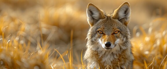 Wall Mural - A Coyote, Wild And Free, HD