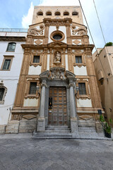 Canvas Print - Church of Santa Maria di Monte Oliveto - Palermo, Sicily, Italy