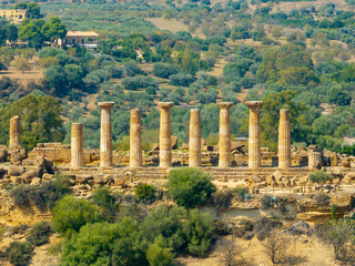 Poster - Valley of the Temples - Agrigento, Sicily, Italy