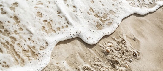 Poster - Beach Sand as the Backdrop