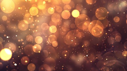 Bokeh light effect background generated by ai
