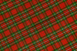 © Maxim Chuev - Christmas Tartan Plaid Seamless Design Checkered plaid. Cloth Pattern background of Scottish style. new year textile decorations. Red, Green yellow Black top view. empty tablecloth table cloth texture