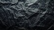 © tanibond - Crumpled dark paper background illustration generared by ai