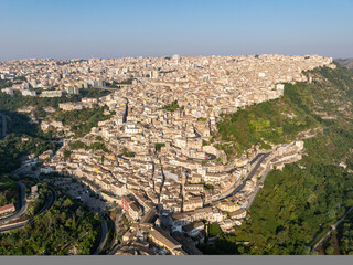 Sticker - Aerial View - Ragusa, Italy