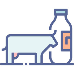 Sticker - Milk Icon