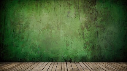 Wall Mural - Dark Green Textured Wallpaper