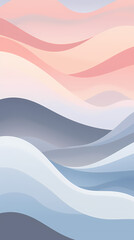 Wall Mural - Soft waves