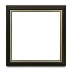 Wall Mural - Black picture frame transparent png