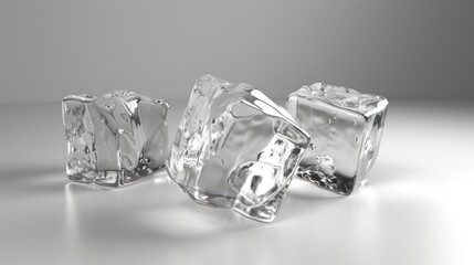 Poster - Ice Cubes Without Seams