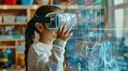 Poster - Modern Teacher Enhancing Education with AI-Powered Tools in Classroom Setting