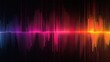 © itchaznong - A colorful sound wave with red, orange, and blue lines