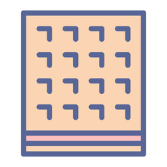 Wall Mural - Waffle Icon