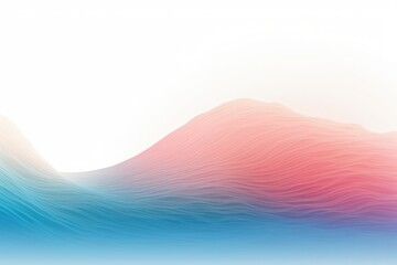 Poster - Blurred colored abstract gradient background, waves shape glowing in ultraviolet spectrum. Background for banner, backdrop or texture for 3D mapping