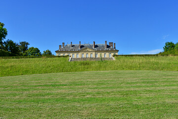 Wall Mural - Chaussy, France - may 15 2023 : Villarceaux estate