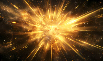 Wall Mural - explosion of sparks