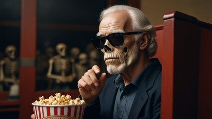 Skeleton at the Movies