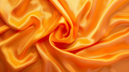 Wall Mural - Orange and Tangerine silk background 