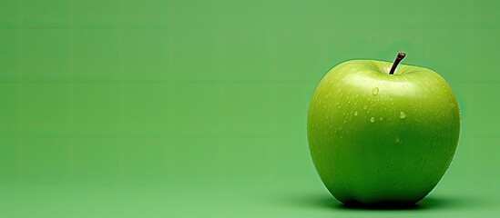 Wall Mural - green fruit Picture and can eat. Creative banner. Copyspace image