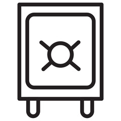 Sticker - Box Business Finance Line Icon