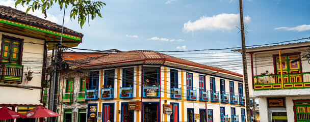 Canvas Print - Filandia, Quindio, Colombia