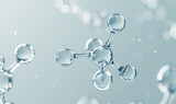 3d render of a molecule