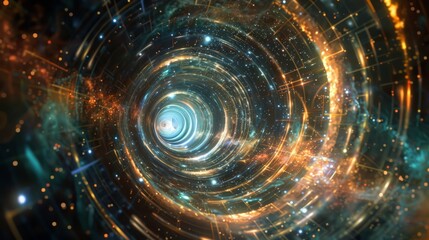 Poster - A physicist discusses the theory of special relativity, focusing on time dilation and length contraction.