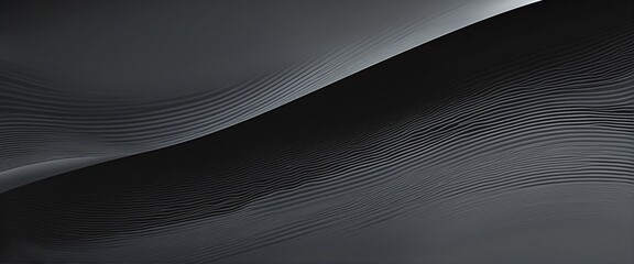 Wall Mural - black wavy background wall paper
