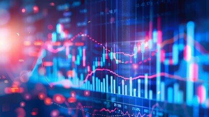 Poster - analyze a stock chart depicting a company's stock performance before and after a significant merger 