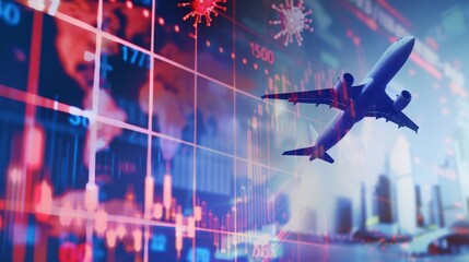 Poster - Analyze a stock chart of a travel company during the COVID-19 pandemic. Describe the key changes and discuss how travel restrictions and industry recovery efforts affected the stock price.