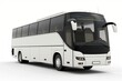© gearstd - Luxury coach bus on a white backdrop