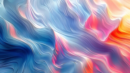 Canvas Print - 3d abstract background