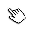 © Nofi - Hand cursor click on transparent background png