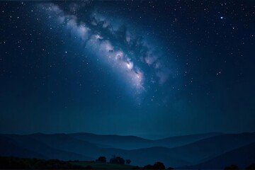 Wall Mural - a vast night sky filled with twinkling stars