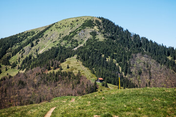 Canvas Print - Borisov hill, Big Fatra mountains scenery, Slovakia